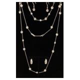 Tiffany & Co. Sterling Silver Pearl Nature Rose
