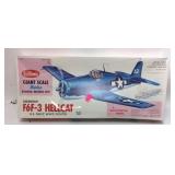 VTG. GUILLOWS GIANT SCALE BALSA GRUMMAN F6F-3