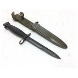 VIETNAM ERA U.S. MILITARY M7 BAYONET w BLACK