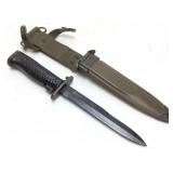VTG. U.S. MILITARY ISSUE BAYONET FEATURING