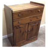 ANTIQUE BOTTOM TO JELLY CUPBOARD OR STEPBACK