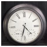 LARGE GARDEN TREASURES 3-in-1 WALL CLOCK
