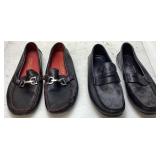 (2) PAIRS OF MENS SHOES, COACH & DONALD J