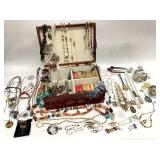 Bridal box with traditional Indian bangles and