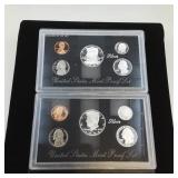 1995,97 US Mint Silver proof sets