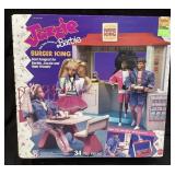 1989 JAZZIE BARBIE BURGER KING PLAY SET, NEW IN