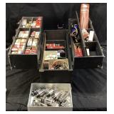 VTG. TRI-FOLD ELECTRONIC SERVICE CADDY, ELECTRONIC