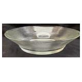 PILGRIM HANDMADE RIDGED GLASS BOWL