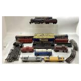 VTG. AMERICAN FLYER TRAIN SET, ENGINE, COAL CAR,