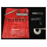 L.S. STARRETT JEWELERS SCREWDRIVER SET, VTG.
