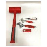 2 Snap-on thin mouth adjustable wrenches