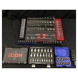 3/8in Drive Icon socket set