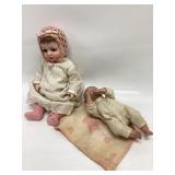 Rare antique German bisque head doll by Bähr &