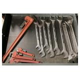 Pittsburg big wrench set