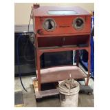 SNAP-ON MODEL YA434 ABRASIVE SAND BLASTING CABINET