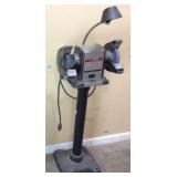 SEARS CRAFTSMAN 1/3hp BENCH GRINDER ON STAND
