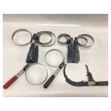 2 Blue-point filter wrench sets