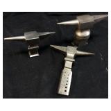 (3) JEWELERS-WATCHMAKERS DOUBLE HORN BICKERN