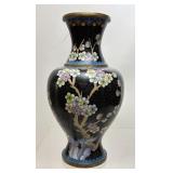CHINESE CLOISONNÉ VASE, 12.5in H