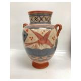 Vtg Tonala Mateos Mexico Sandstone Pottery Vase,