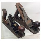 2 VINTAGE HAND PLANERS, SHELTON & STANLEY
