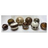 (9) DECORATOR BALLS
