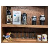 2 Yeti mugs,  Frieling Insulated French Press
