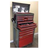 CRAFTSMAN ROLLING TOOLBOX FILLED WITH HAND