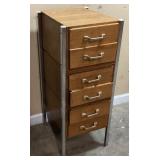 6 DRAWER INDUSTRIAL FILE CABINET