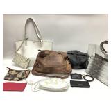 9 Vtg handbags and wallets