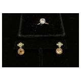 14k Gold classic solitaire ring with a round
