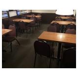 RESTAURANT BOOTHS, TABLES & CHAIRS