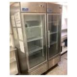 (2) Choice Lot Commercial Artic Air Glass Door