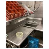 Commercial Stainless Steel Dishtable &