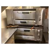 VTG. EASTERN STAINLESS COMMERCIAL DOUBLE DECK GAS
