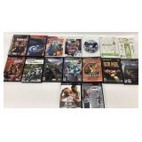 11) PlayStation games and 4) Wii games