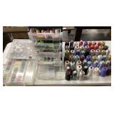 Large selection of machine embroidery and sewing
