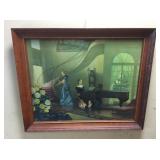 VTG. R. BROWNELL McGREW COLOR LITHOGRAPH TITLED