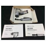 (2) SEARS PNEUMATIC IMPACT WRENCH & MINI RATCHET
