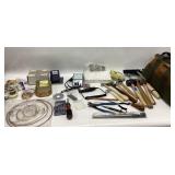 Jewelry makers tools and carry bag
