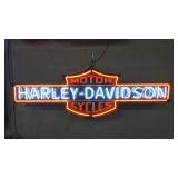 Huge Harley Davidson Led 50x19 Inches