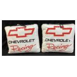 PAIR OF CHEVROLET RACING STADIUM SEAT CUSHIONS