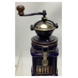LONDON POTTERY CO PORCELAIN COFFEE GRINDER