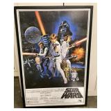Framed Star Wars Poster