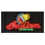Huge Indian Motorcycle Led 50x29.5 Inches