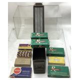 (8) ASSORTED BOXES OF .45 AUTO AMMO, REMINGTON,
