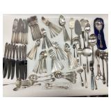 Community and Rogers Silver plate Flatware sets