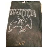 Led Zeppelin VTG Hanes Heavyweight Black T-Shirt