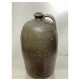 SALT GLAZED HALF GALLON STONEWARE JUG