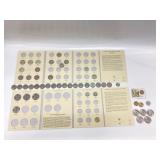 Kennedy and Eisenhower Coin collection with